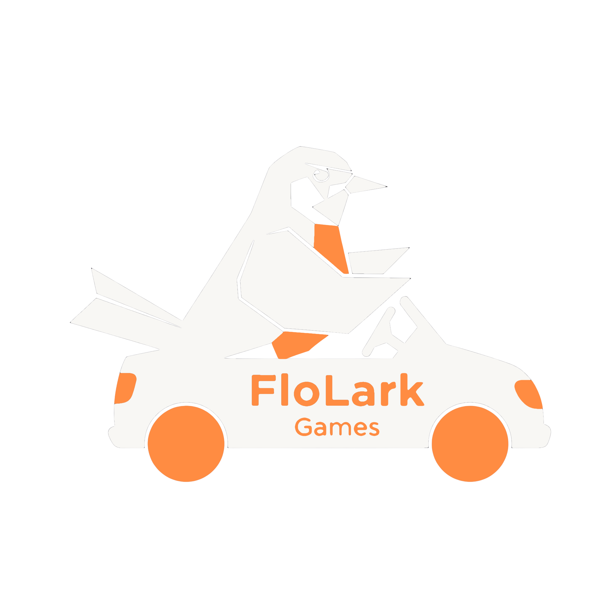 FloLark logo dark